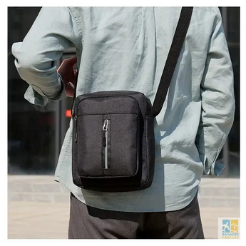 "Sacoche Homme Polyester Oxford - Mode et Pratique" - Bagages Faciles