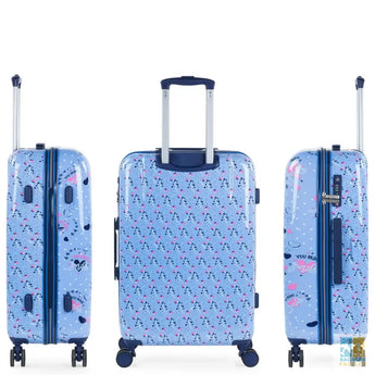 Set 2 valises cabine/soute rigides en polycarbonate TSA - Bagages Faciles