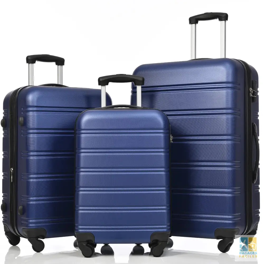 Set de valises 20/24/28 pouces compatible compagnies aériennes - Bagages Faciles