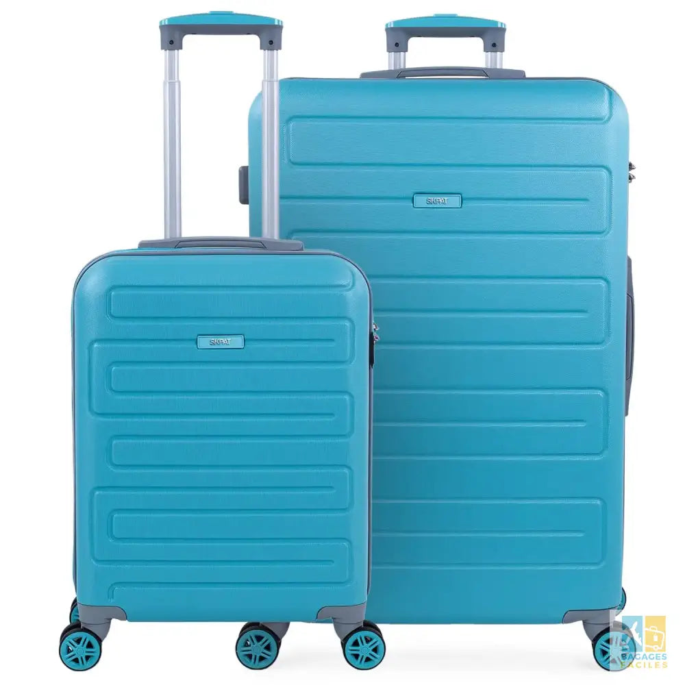 Set de valises légères ABS 76x49x29 cm avec USB et TSA