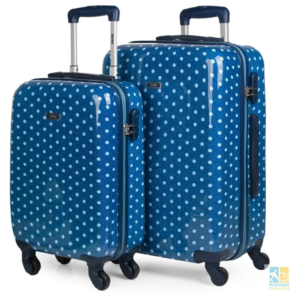 Set de Valises Rigides 55/65 cm en Polycarbonate - Bagages Faciles