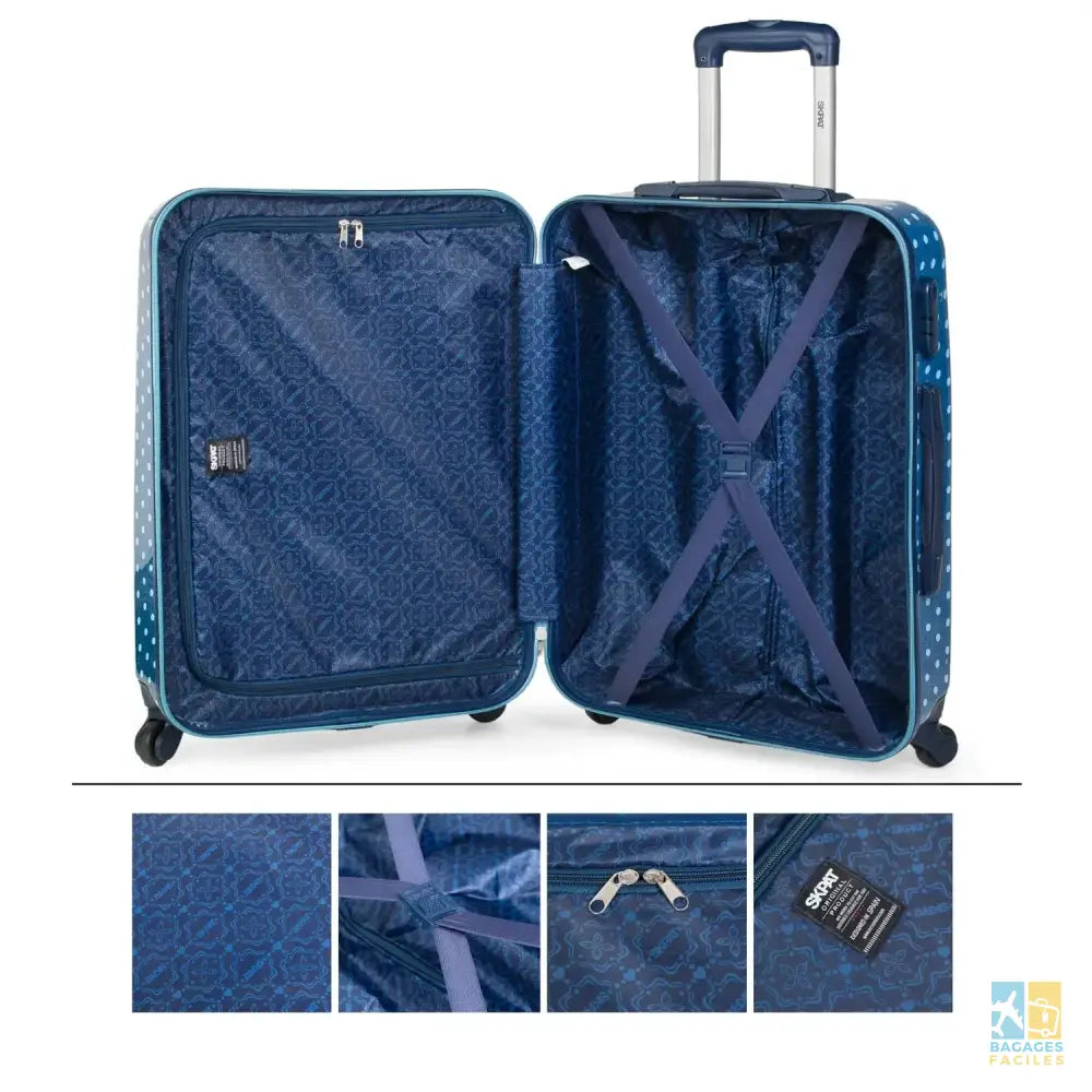 Set de Valises Rigides 55/65 cm en Polycarbonate - Bagages Faciles