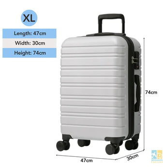 Set de Valises Robustes en ABS - 3 Pièces pour Voyages Sécurisés - Bagages Faciles