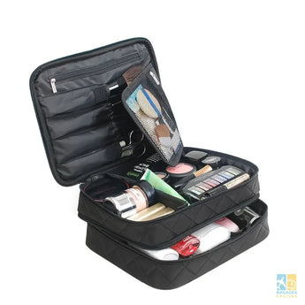 Trousse de Maquillage Pliable 30x20x15 cm Résistante et Pratique