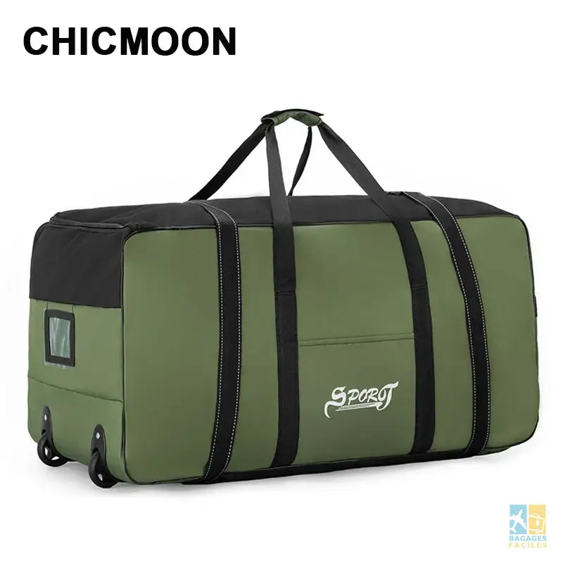 Unisex Wheeled Travel Bag Universal Foldable Luggage Bags with Wheels Large Capacity Waterproof Luggage Storage Carrier