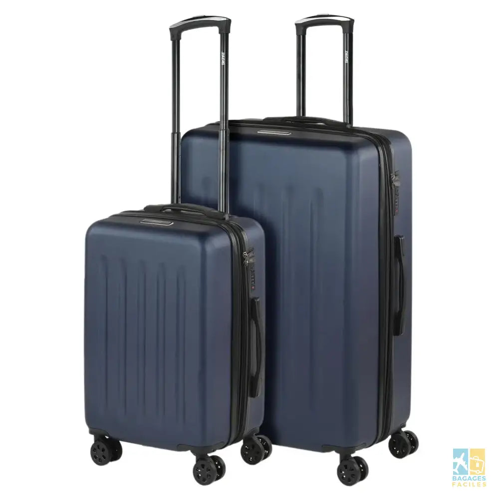 Valise cabine 4 roues polycarbonate légère et robuste - Bagages Faciles