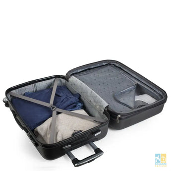 Valise cabine 55cm légère en ABS 4 roues fermeture sécurisée