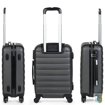 Valise cabine 55cm légère en ABS 4 roues fermeture sécurisée