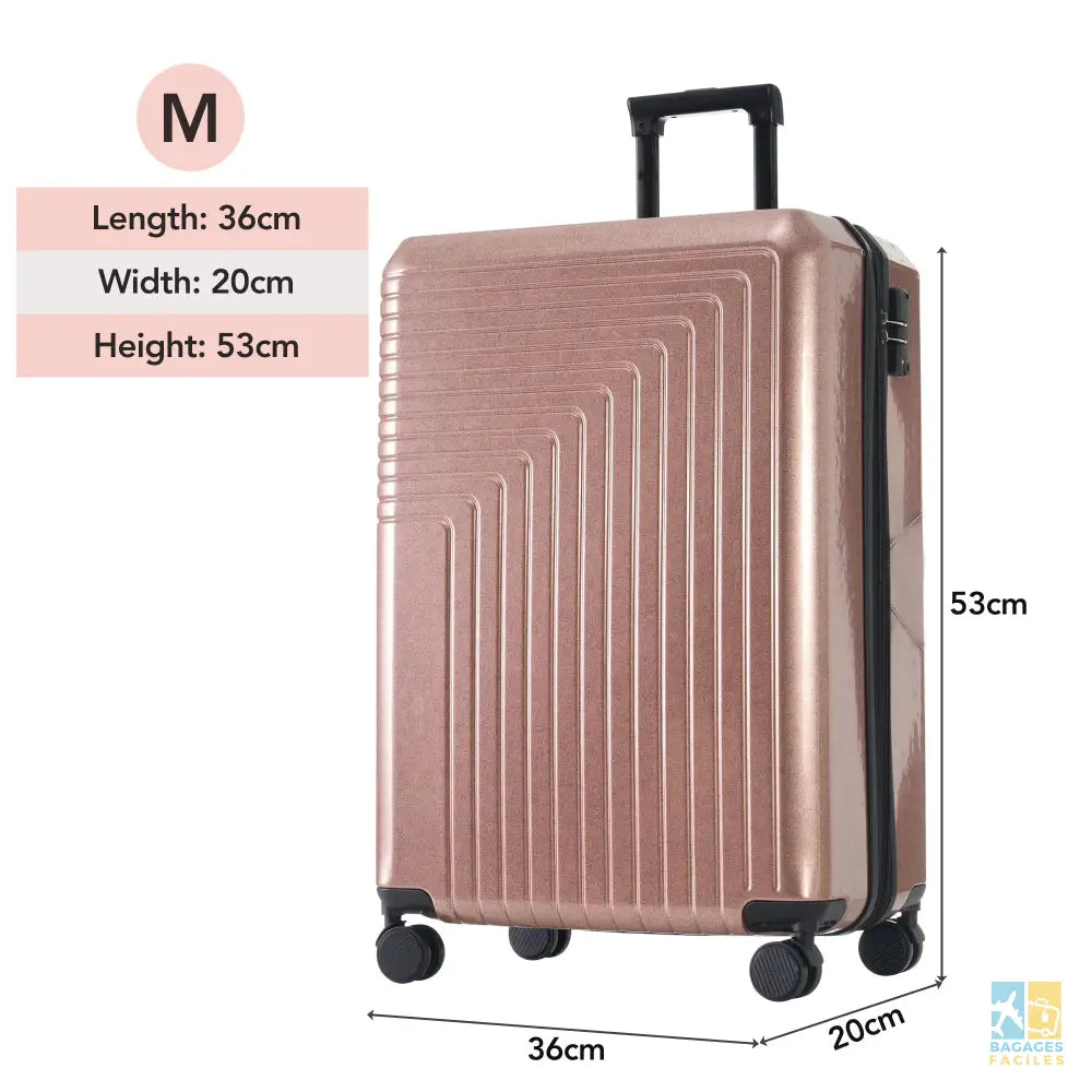 Valise cabine 55x35x20 cm compatible toutes compagnies - Bagages Faciles