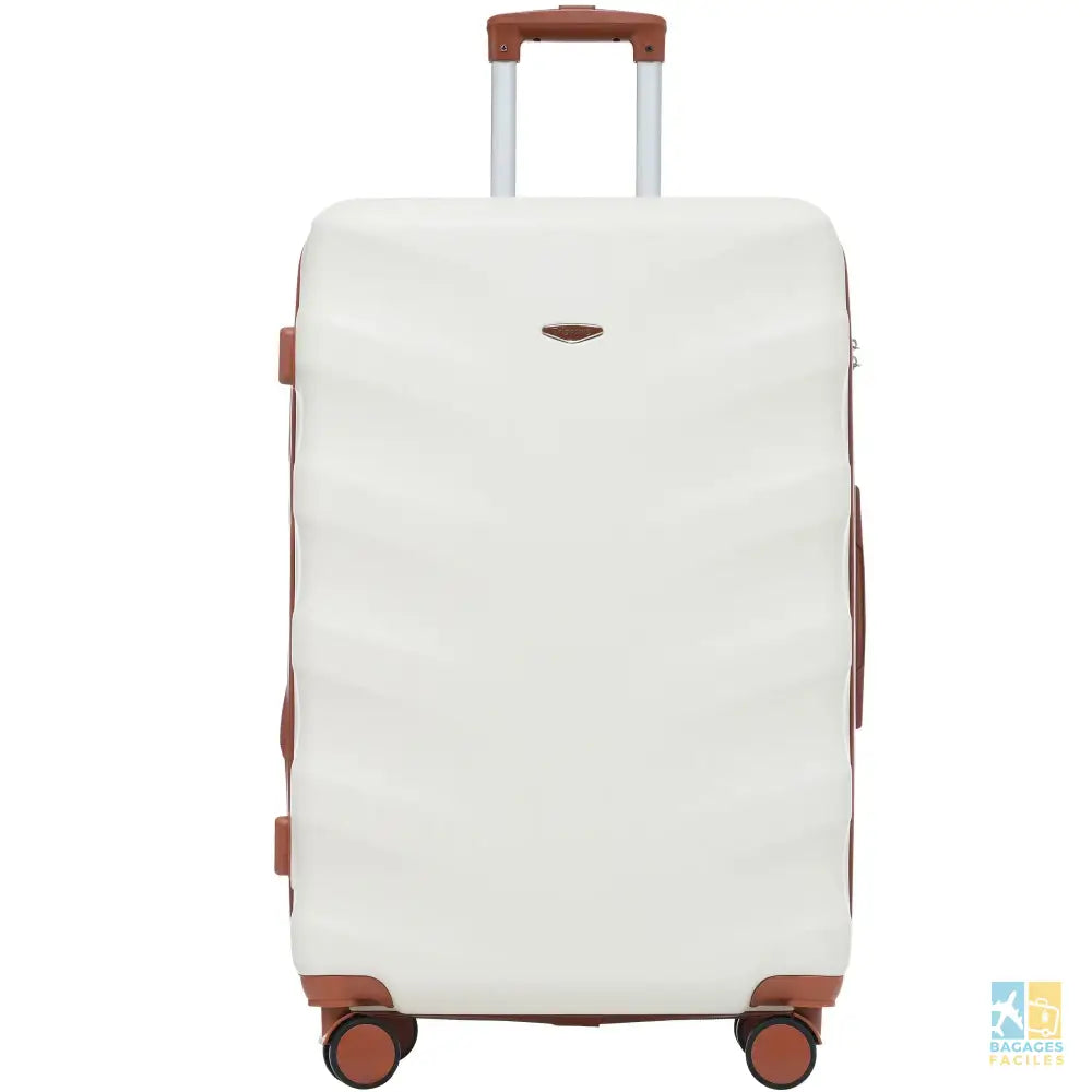 Valise cabine 56x38.5x23.5 cm en ABS avec roulettes - Bagages Faciles