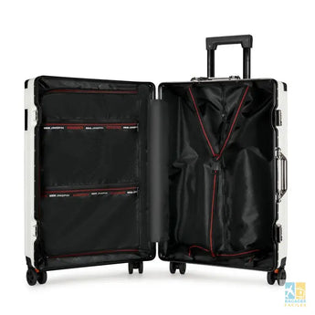 Valise cabine avec cadre en aluminium et serrure à code - 55cm - Bagages Faciles