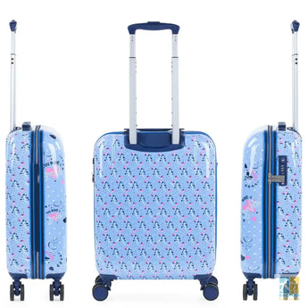 Valise cabine enfant, 4 roues doubles, légère et rigide - Bagages Faciles