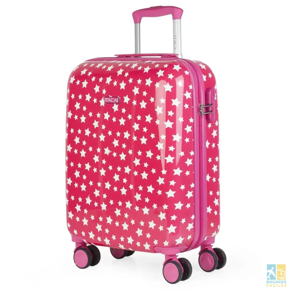 Valise cabine enfant polycarbonate 4 roues compatible compagnies - Bagages Faciles