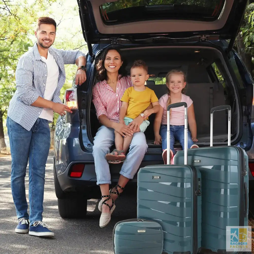 Valise cabine JASLEN résistante et compatible compagnies aériennes - Bagages Faciles