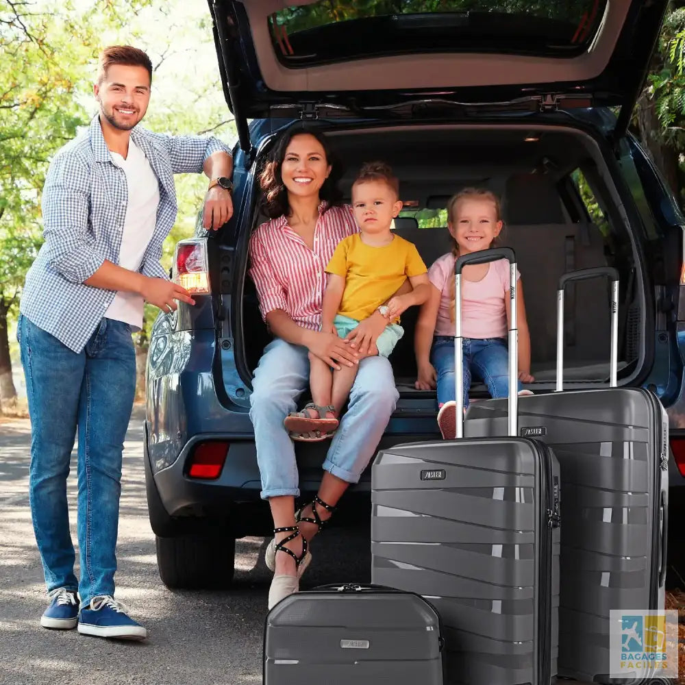 Valise cabine JASLEN résistante et compatible compagnies aériennes - Bagages Faciles