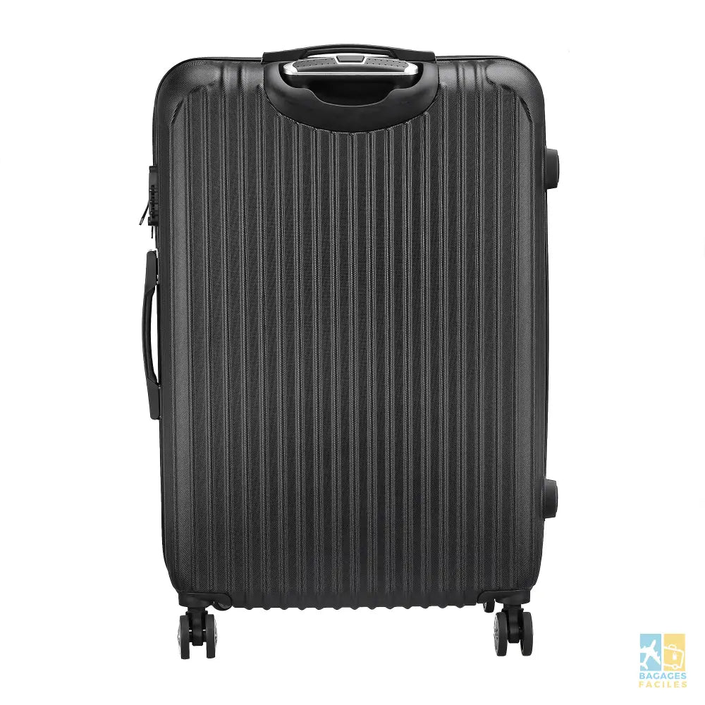 Valise cabine légère ABS, 4 roulettes, serrure intégrée - Bagages Faciles