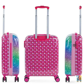 Valise cabine pour enfants 4 roues doubles rigide légère - Bagages Faciles