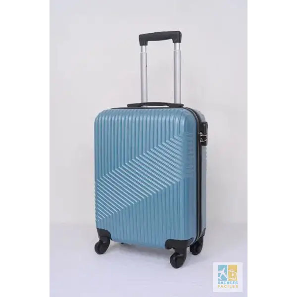 Valise cabine rigide 55x35x20 cm avec 4 roues pivotantes - Bagages Faciles