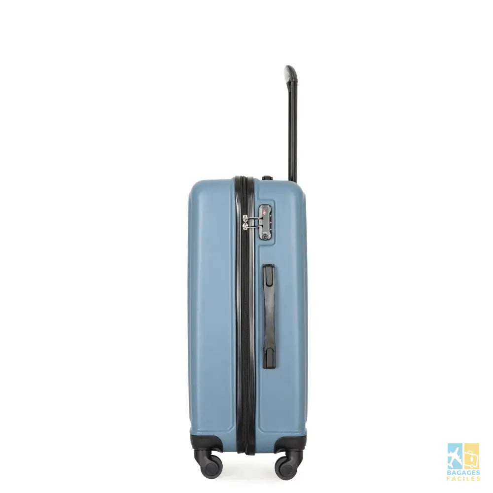 Valise cabine rigide 4 roulettes résistante TSA 58.5x39.5x23 cm - Bagages Faciles