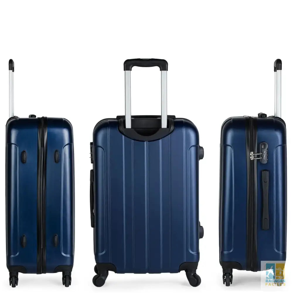 Valise cabine rigide ABS 55 cm compatible compagnies aériennes - Bagages Faciles