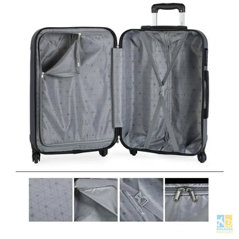 Valise cabine rigide ABS 55 cm compatible compagnies aériennes - Bagages Faciles