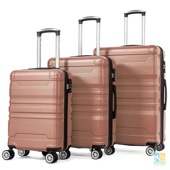 Valise cabine rigide avec serrure TSA et roues pivotantes - Bagages Faciles