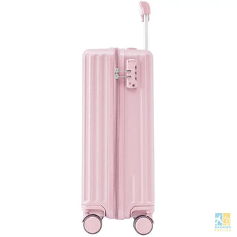 Valise cabine rigide rose, 55x36x21 cm, 4 roulettes TSA - Bagages Faciles