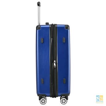 Valise cabine robuste ABS avec roulettes 4 et serrure TSA - Bagages Faciles