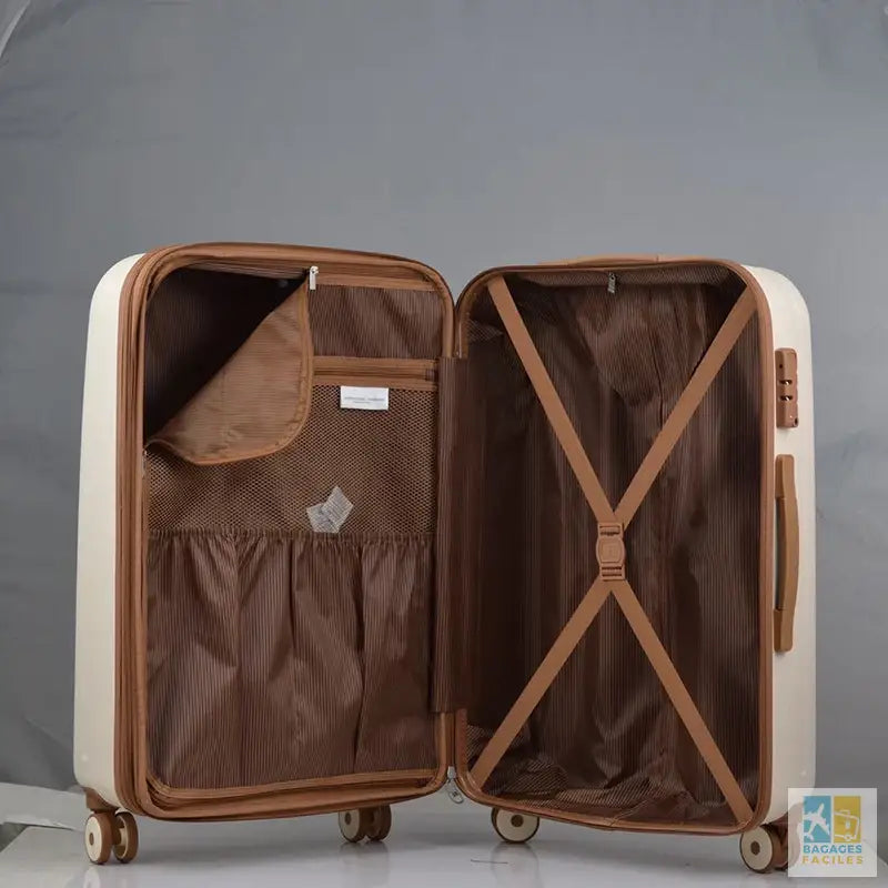 Valise cabine roulettes haut de gamme 20 pouces compatibilité aérienne - Bagages Faciles