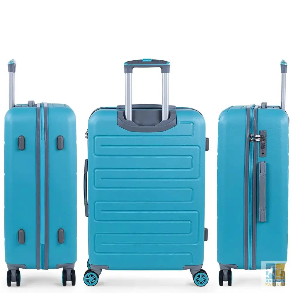 Valise cabines abs légere 4 roues double Super Monaco - Bagages Faciles