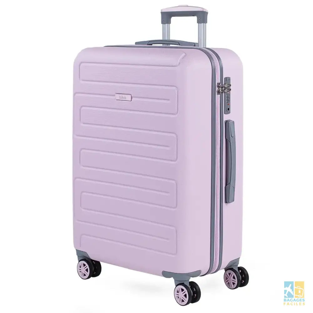 Valise cabines abs légere 4 roues double Super Monaco - Bagages Faciles