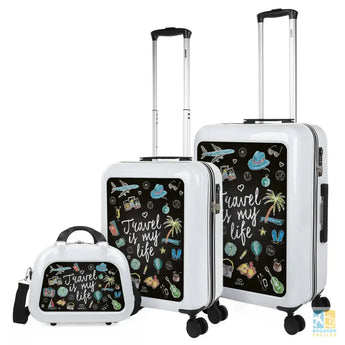 Valise cabines pour enfants - Kit complet de voyage - Bagages Faciles