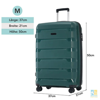 Valise de Soute Polypropylène Légère avec Roues Pivotantes - Bagages Faciles