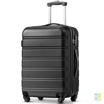 Valise de soute rigide 4 roues ABS - 74,5x50,5x31,5 cm - Bagages Faciles