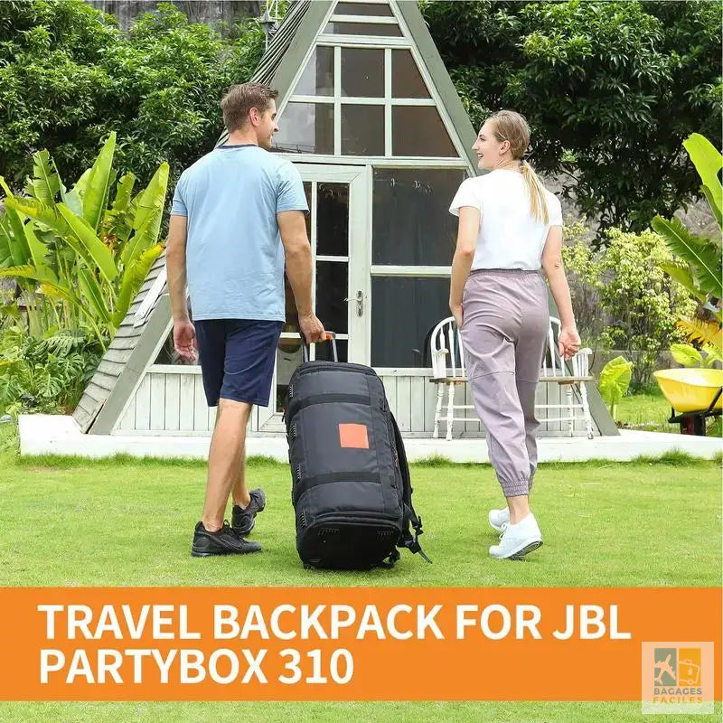 Valise de transport JBL Partybox 310 66x33x36 cm légère et robuste - Bagages Faciles