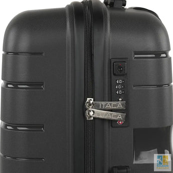 Valise de Voyage Polypropylène avec 4 Roues, Taille Moyenne - Bagages Faciles