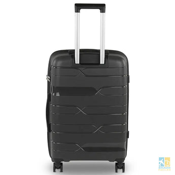 Valise de Voyage Polypropylène avec 4 Roues, Taille Moyenne - Bagages Faciles