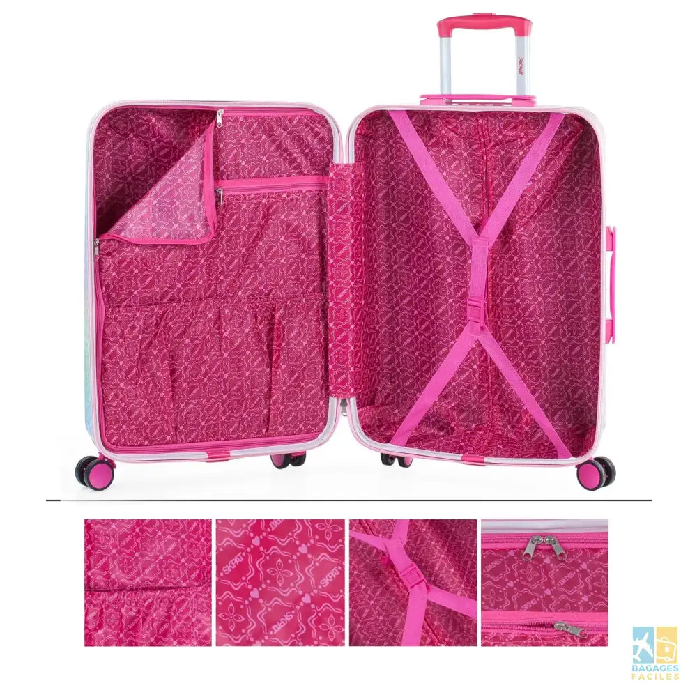 Valise enfant medium en polycarbonate légère et robuste - Bagages Faciles