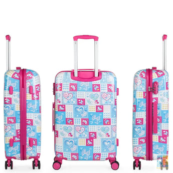 Valise Enfant Rigide 4 Roues 67 cm Compatible Toutes Compagnies - Bagages Faciles