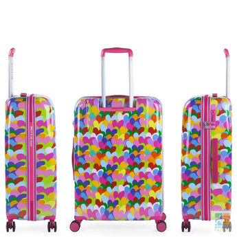 Valise medium rigide Agatha Ruiz de la Prada, colorée et élégante - Bagages Faciles