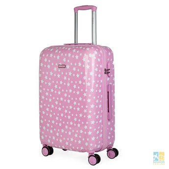 Valise Moyenne 4 Roues Polycarbonate Enfant Fille 702460 - Bagages Faciles