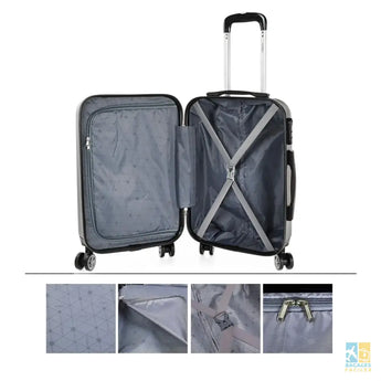 Valise rigide XL avec roulettes 76 cm - Bagages Faciles