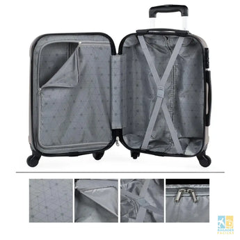 Valise set de voyage ITACA 4 roulettes légère et robuste