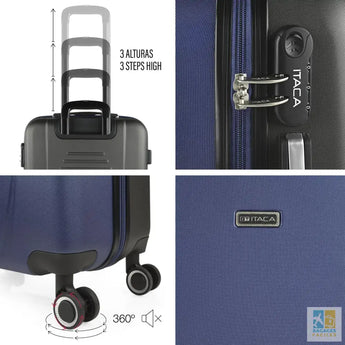 Valises rigides set de 2 - Taille Moyenne et XL - Bagages Faciles